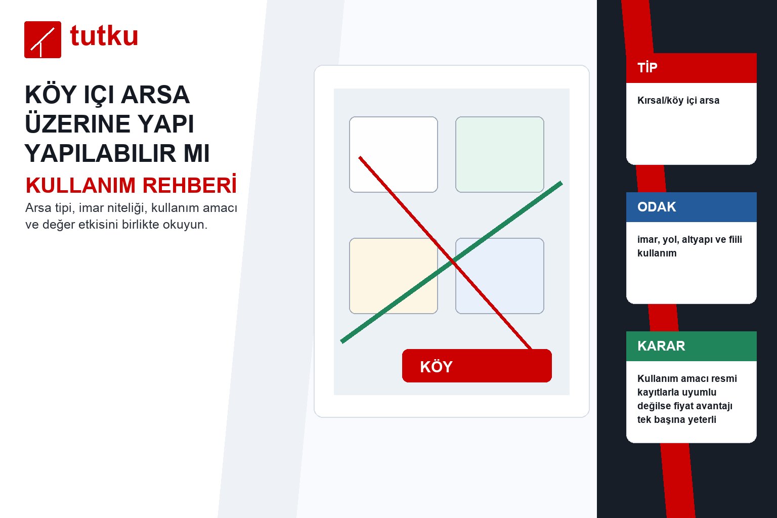Köy içi arsa üzerine yapı yapılabilir mi?