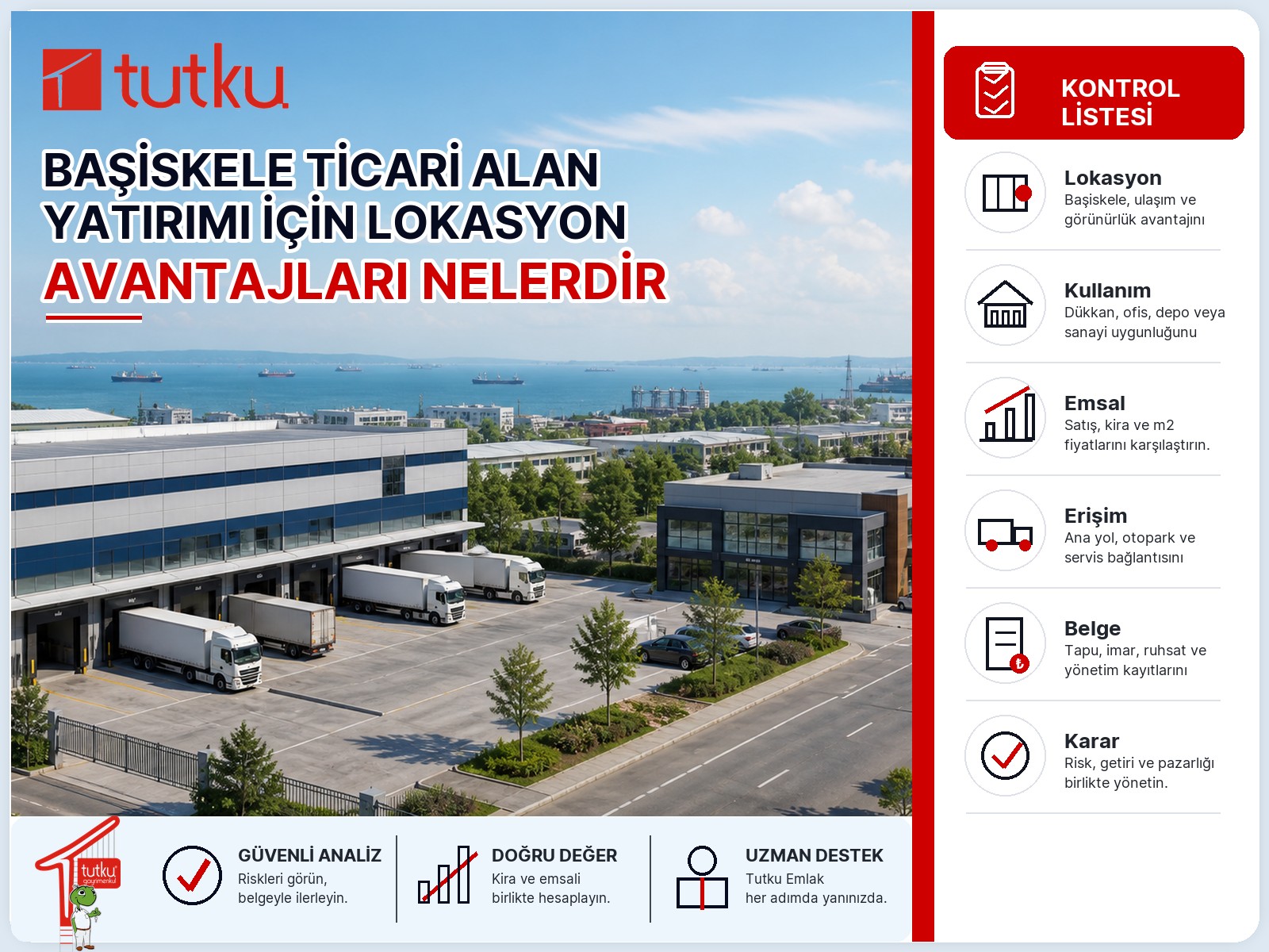 Başiskele ticari alan yatırımı için lokasyon avantajları nelerdir?