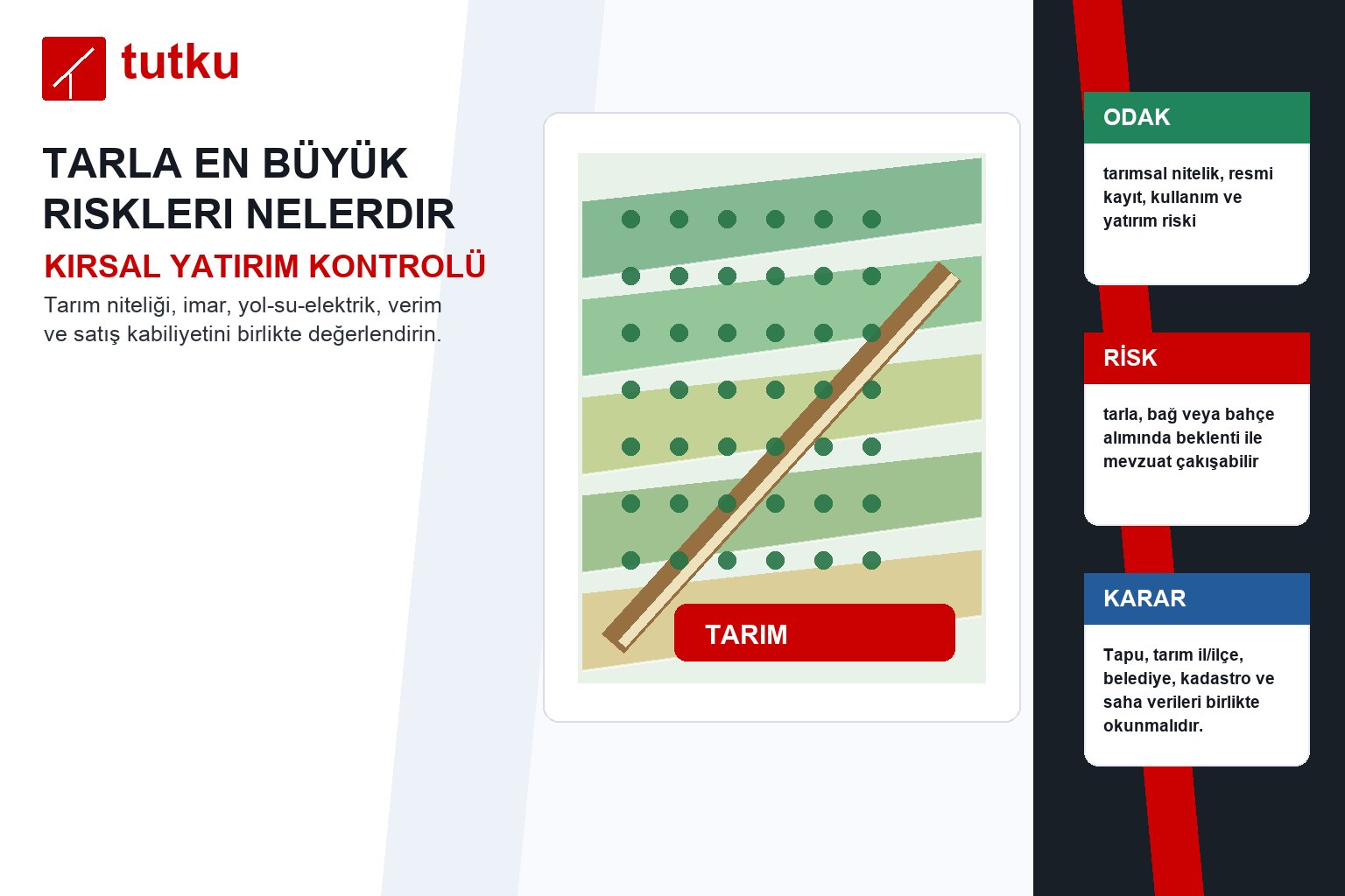 Tarla en büyük riskleri nelerdir?