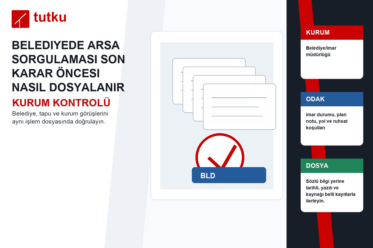 Belediyede arsa sorgulaması son karar öncesi nasıl dosyalanır?
