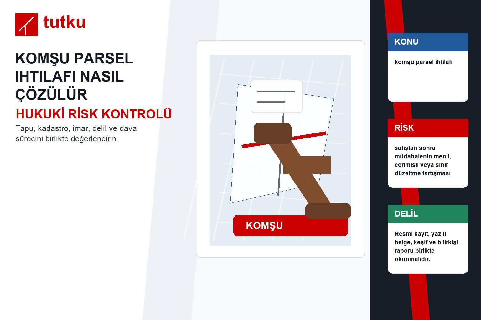 Komşu parsel ihtilafı nasıl çözülür?