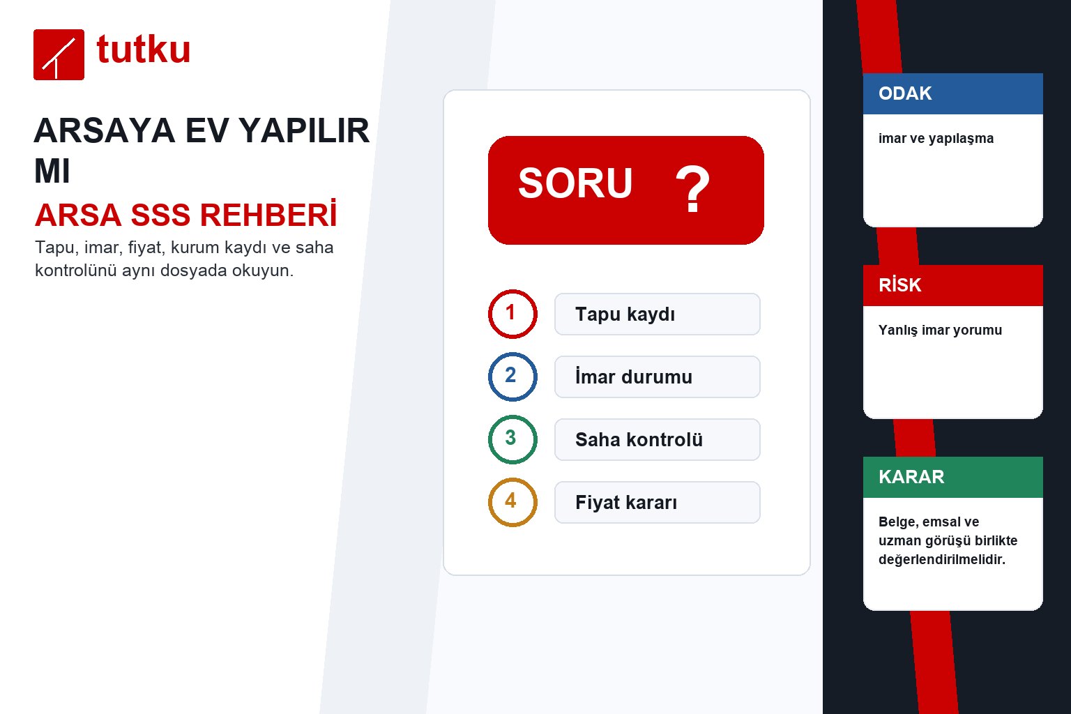 Arsaya ev yapılır mı?