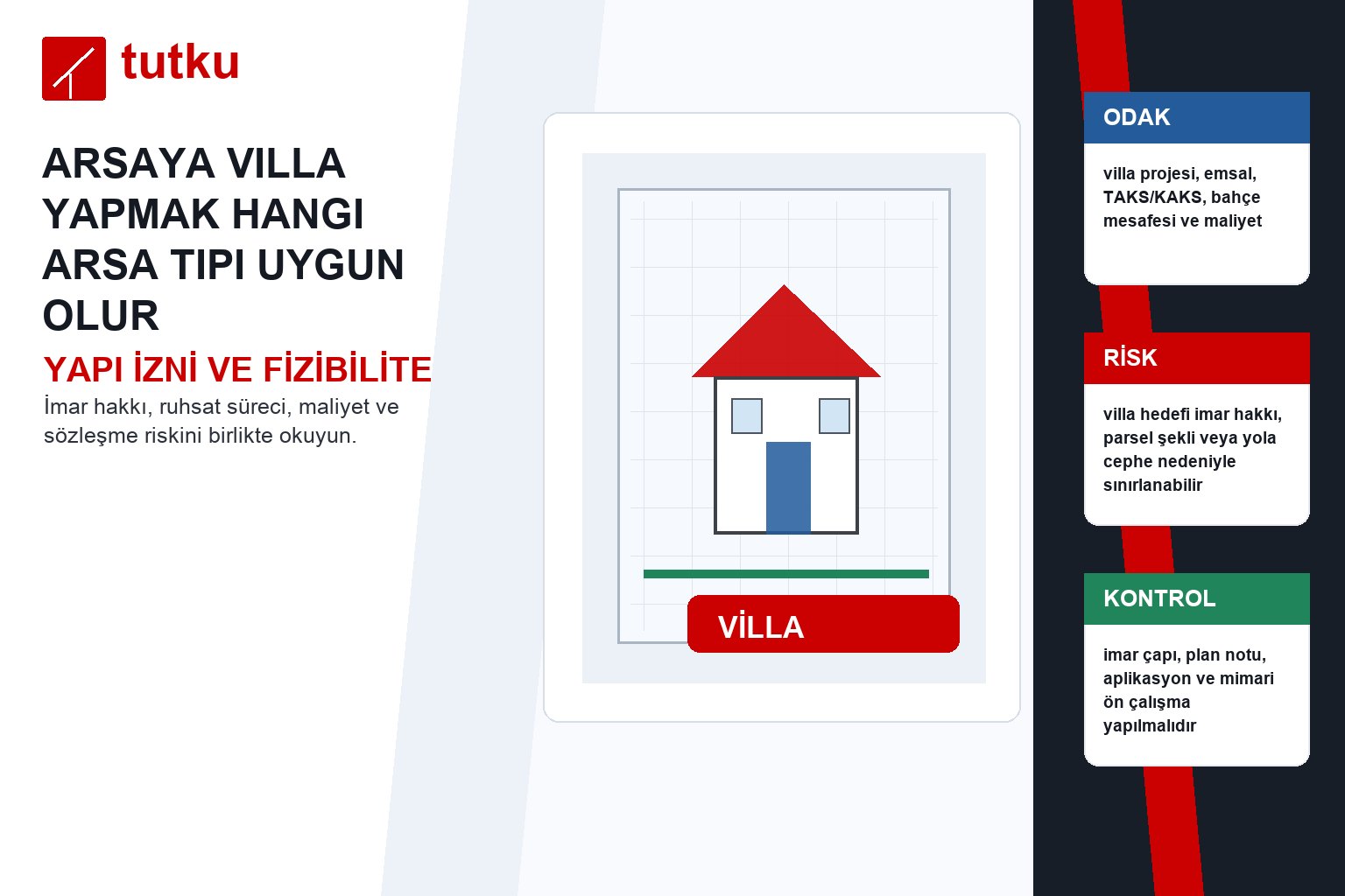Arsaya villa yapmak hangi arsa tipi uygun olur?