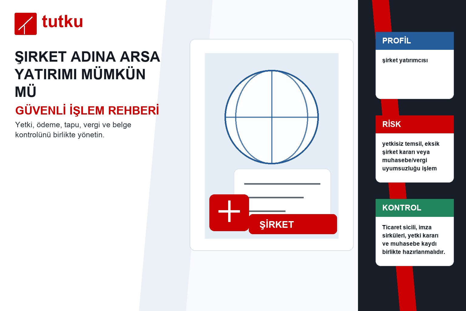 Şirket adına arsa yatırımı mümkün mü?