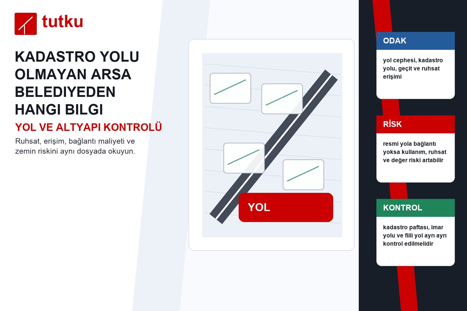 Kadastro yolu olmayan arsa belediyeden hangi bilgi alınmalı?