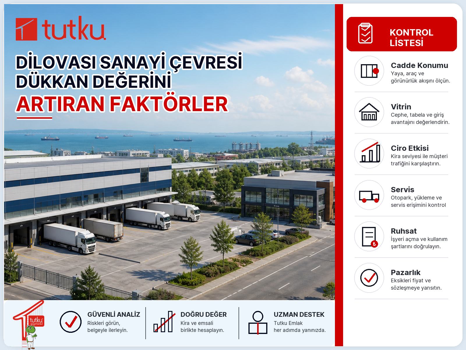 Dilovası sanayi çevresi dükkan değerini artıran faktörler