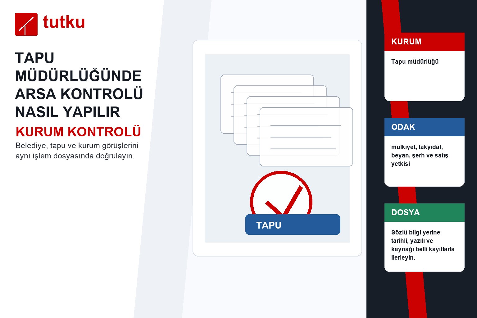 Tapu müdürlüğünde arsa kontrolü nasıl yapılır?