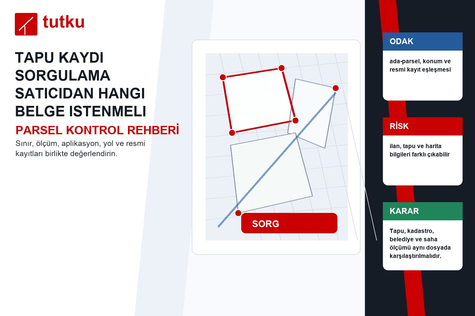 Tapu kaydı sorgulama satıcıdan hangi belge istenmeli?