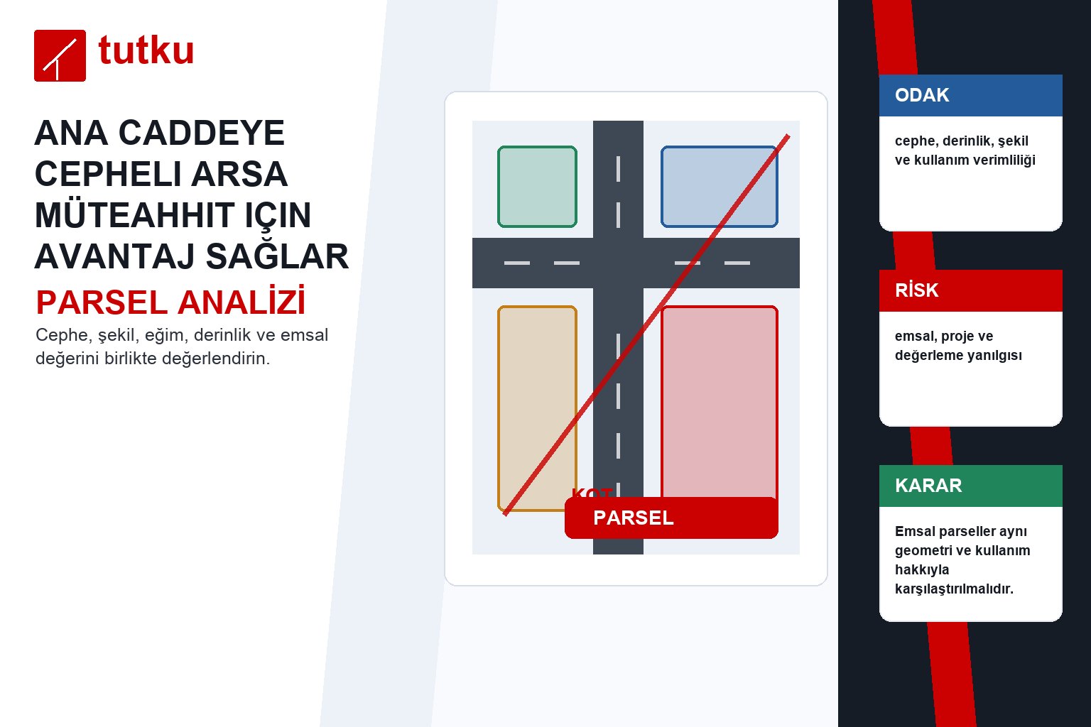 Ana caddeye cepheli arsa müteahhit için avantaj sağlar mı?