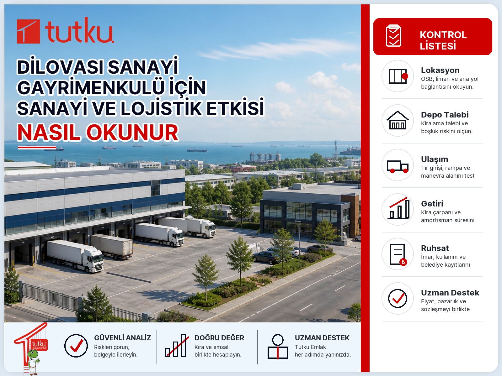 Dilovası sanayi gayrimenkulü için sanayi ve lojistik etkisi nasıl okunur?