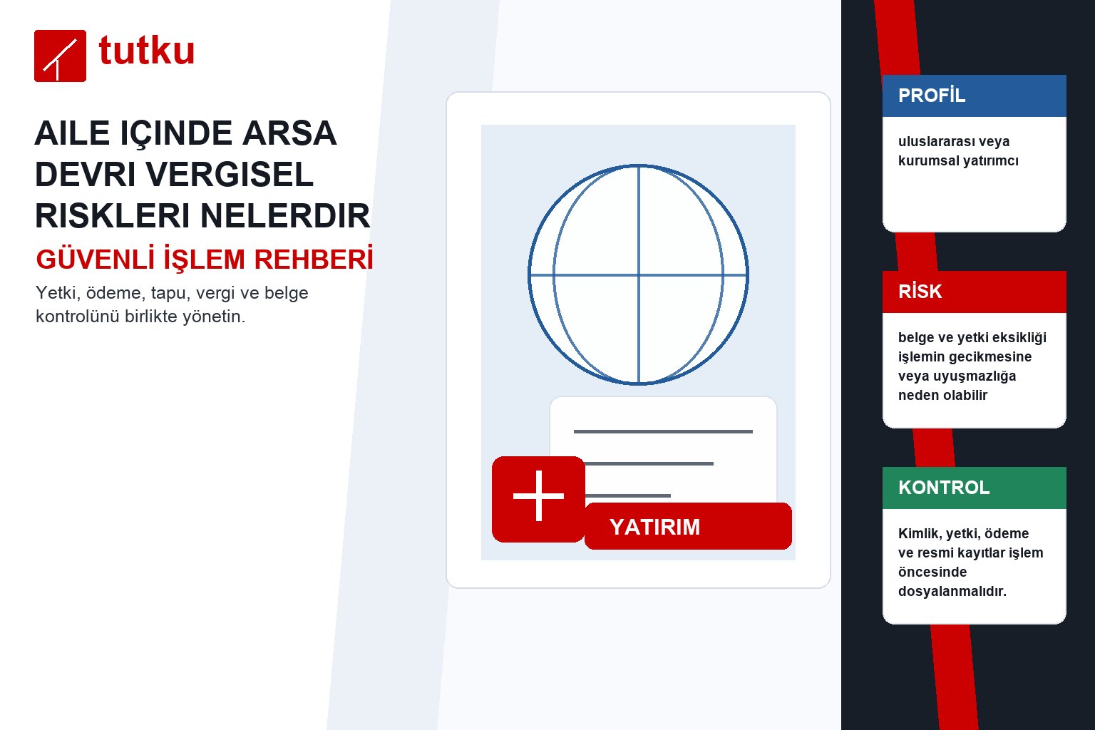Aile içinde arsa devri vergisel riskleri nelerdir?