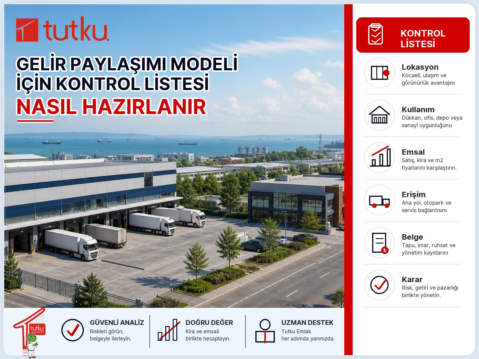 Gelir paylaşımı modeli için kontrol listesi nasıl hazırlanır?
