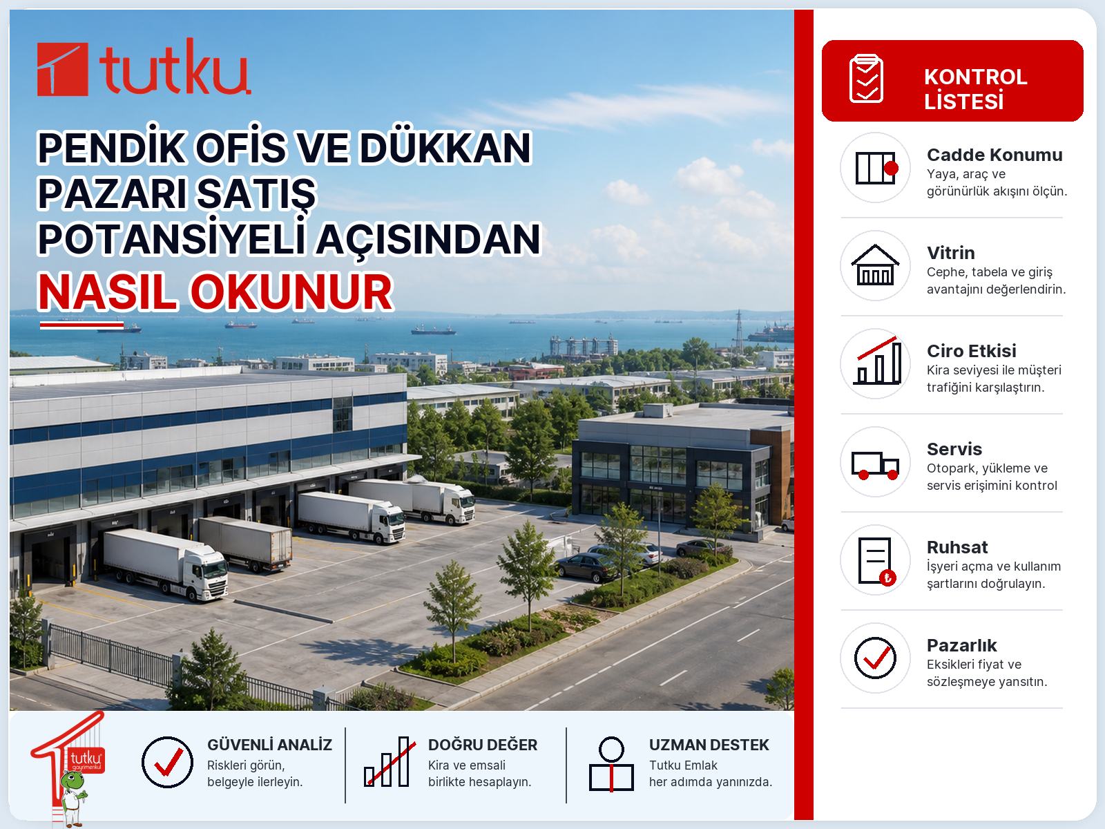 Pendik ofis ve dükkan pazarı satış potansiyeli açısından nasıl okunur?