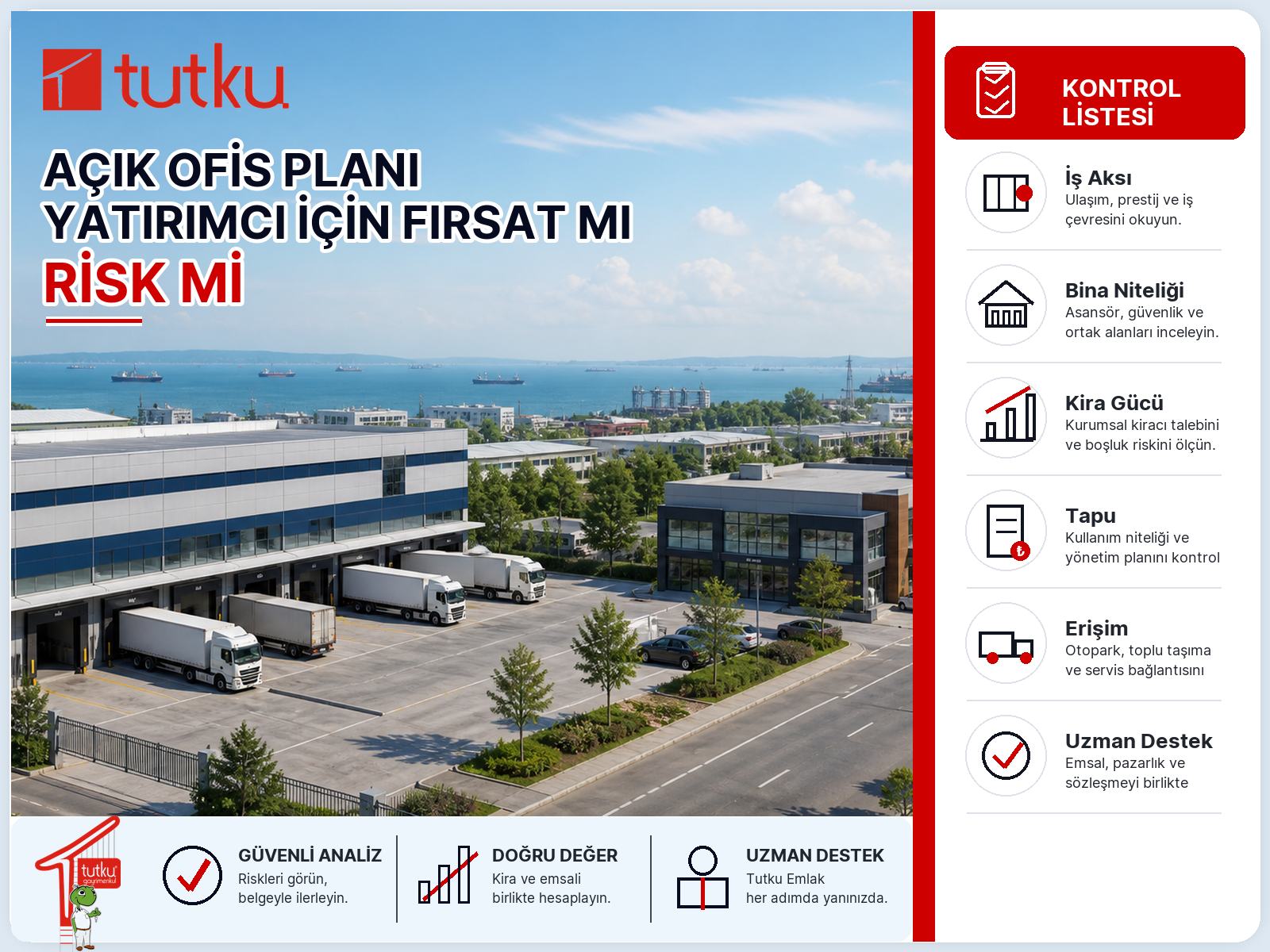 Açık ofis planı yatırımcı için fırsat mı risk mi?