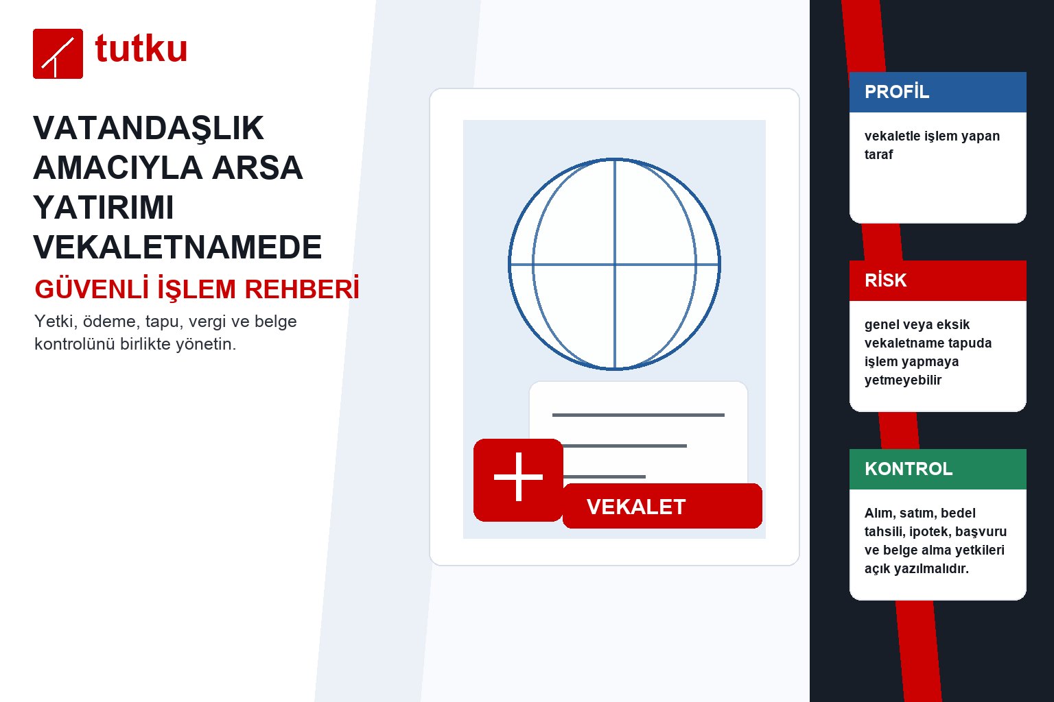 Vatandaşlık amacıyla arsa yatırımı vekaletnamede hangi yetkiler olmalı?