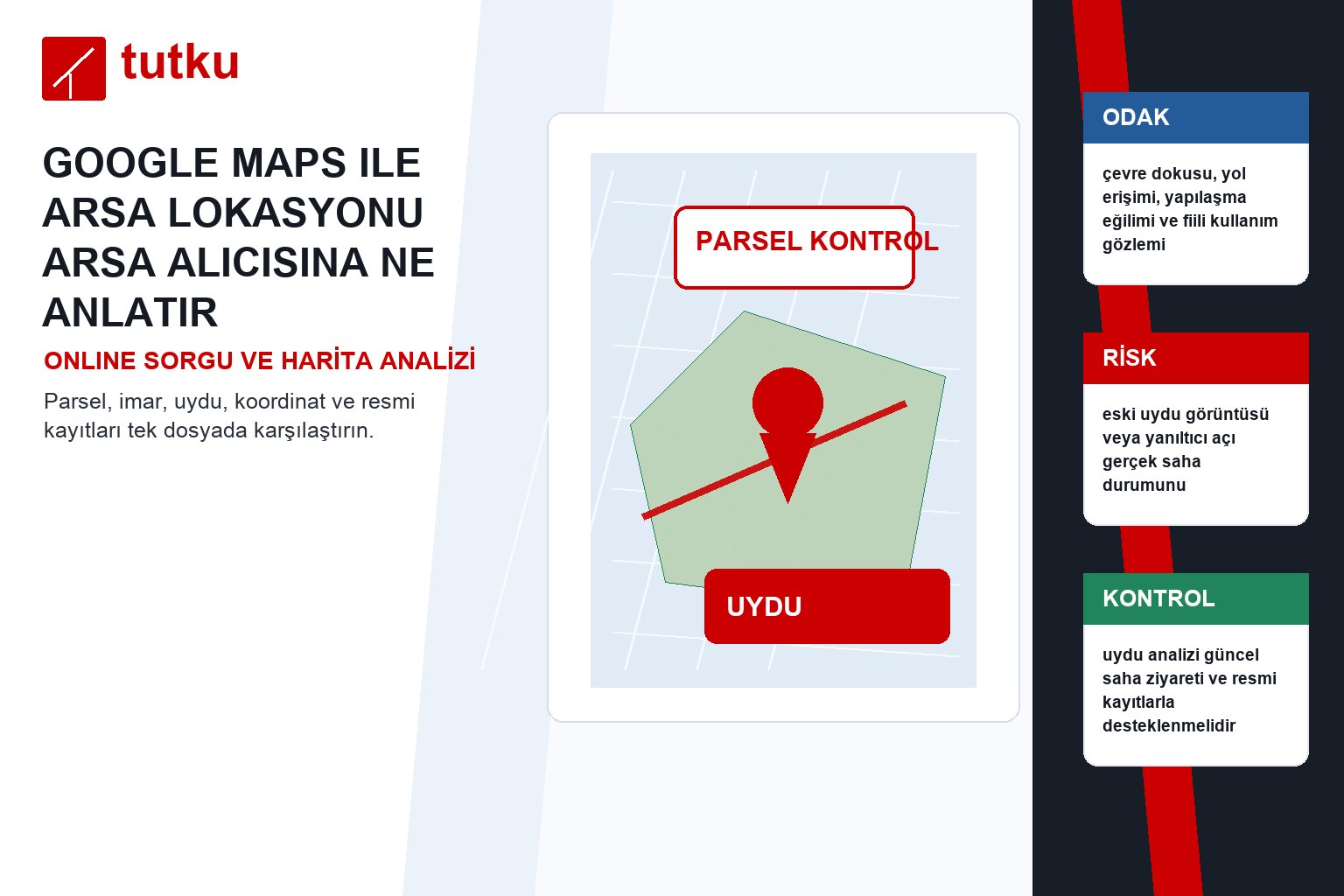 Google Maps ile arsa lokasyonu arsa alıcısına ne anlatır?
