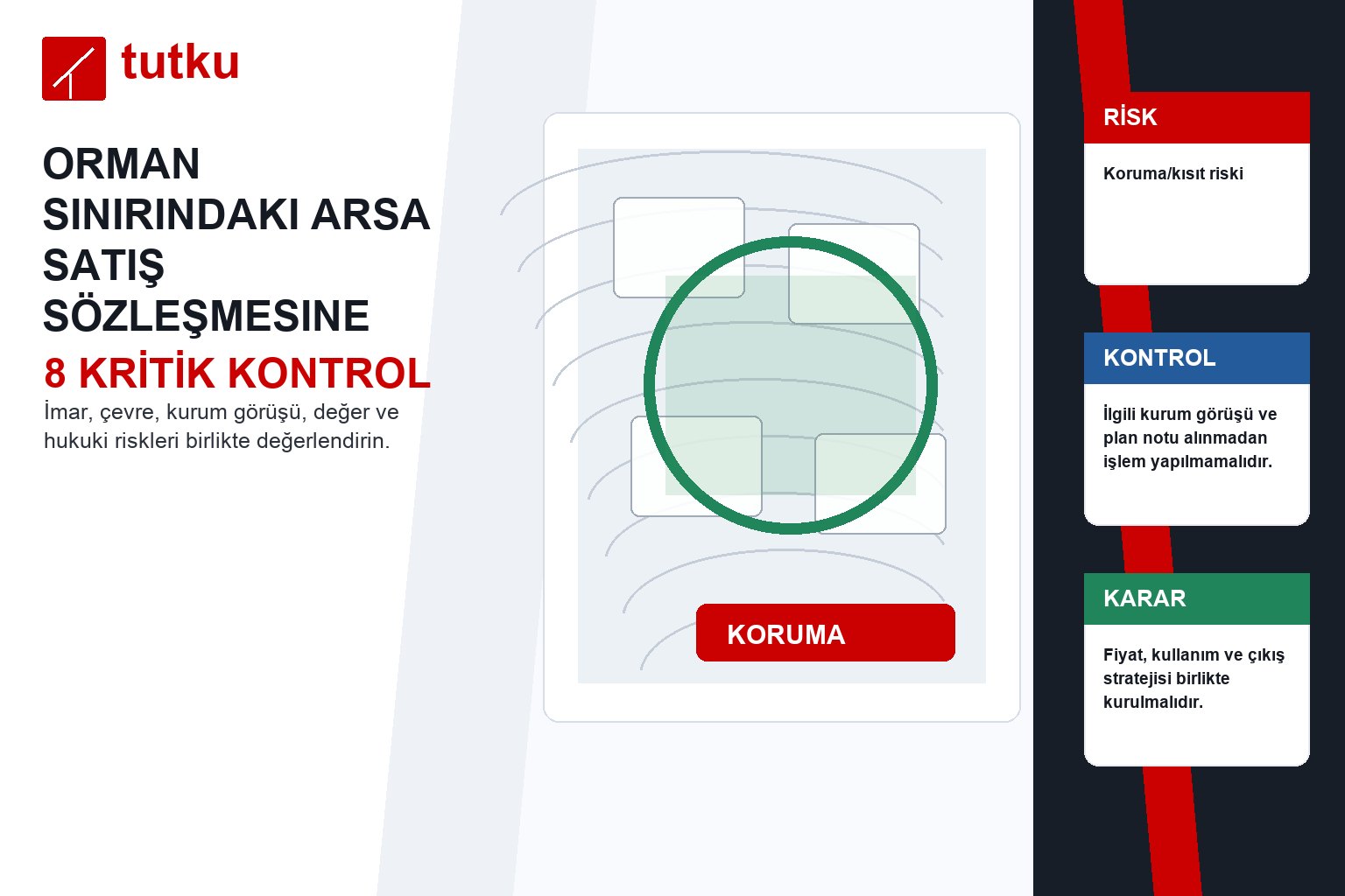 Orman sınırındaki arsa satış sözleşmesine nasıl şart yazılmalı?