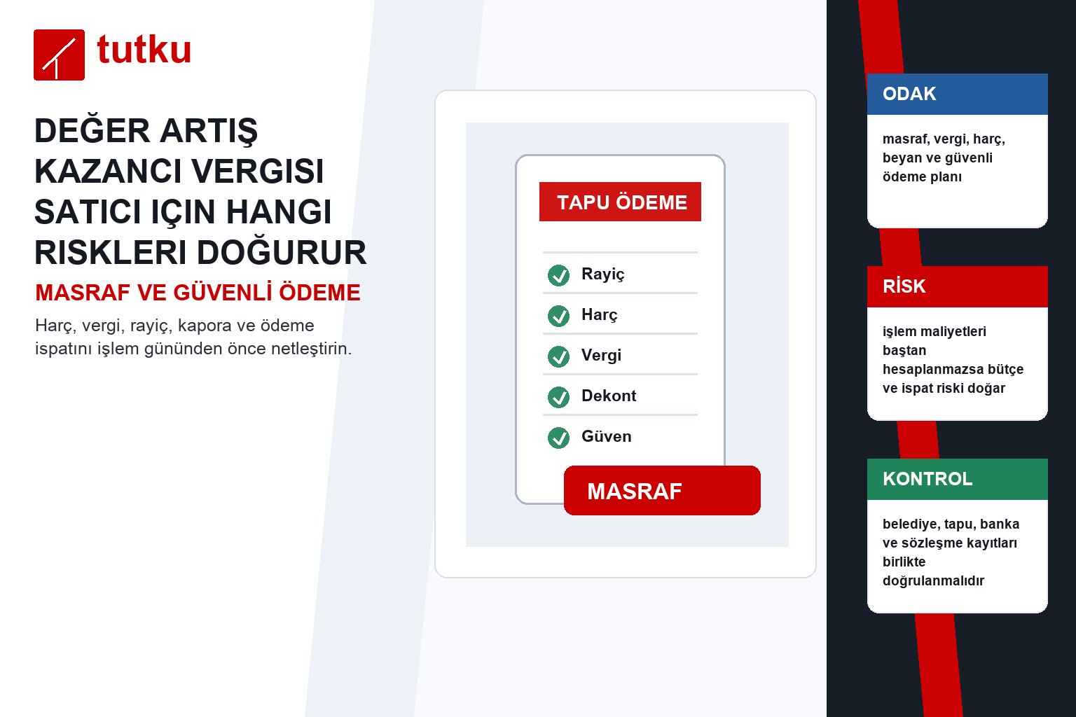 Değer artış kazancı vergisi satıcı için hangi riskleri doğurur?
