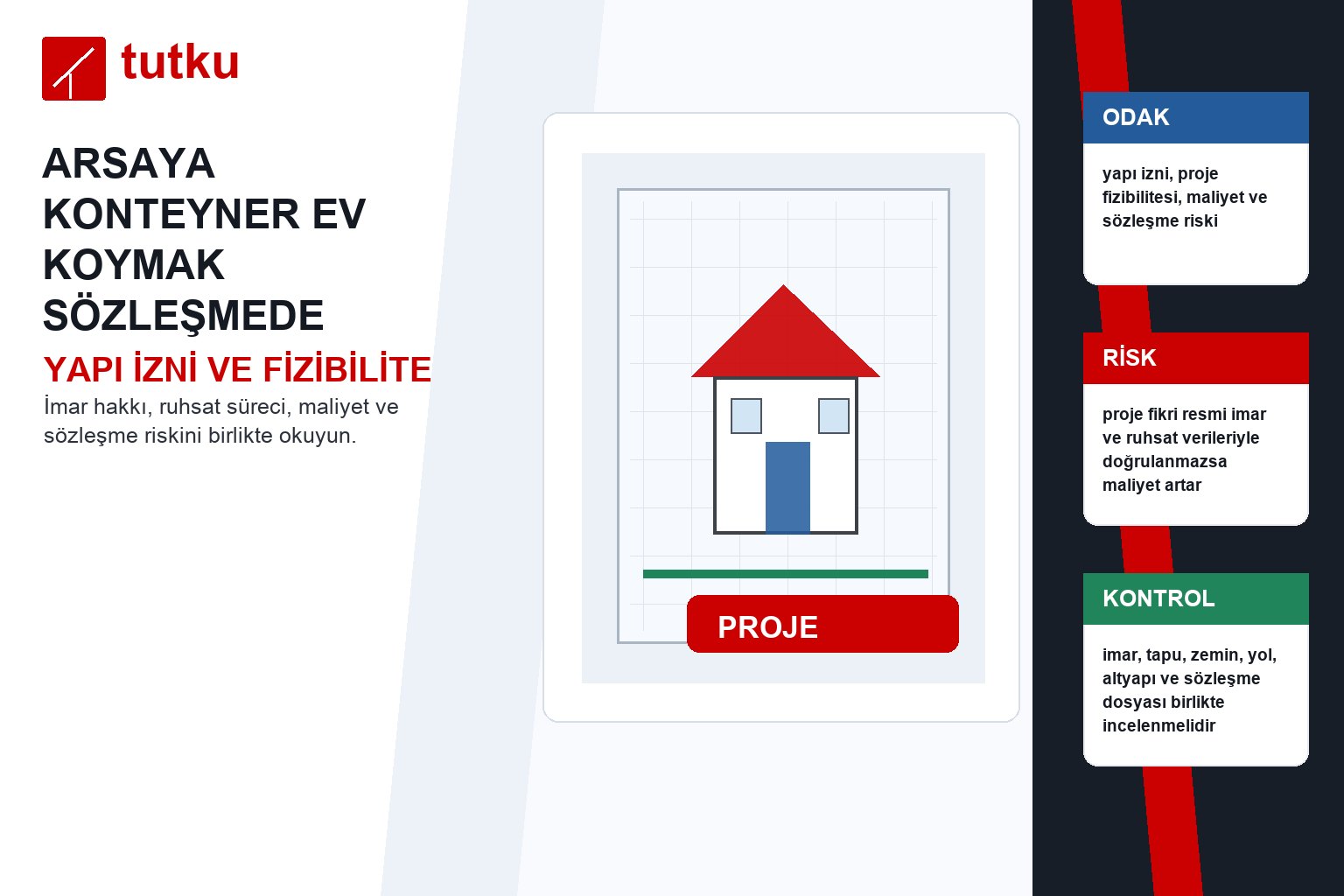Arsaya konteyner ev koymak sözleşmede nelere dikkat edilmeli?