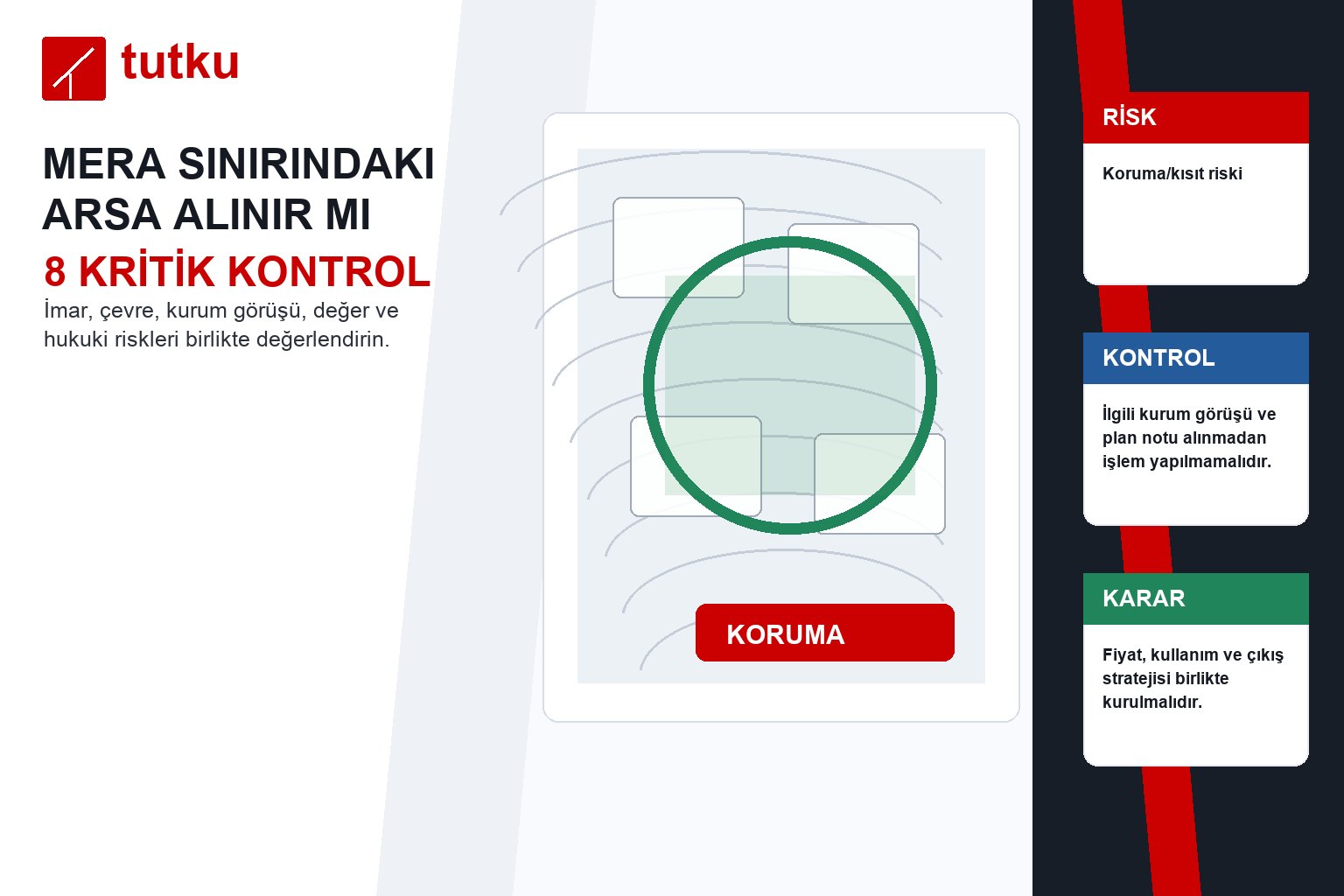 Mera sınırındaki arsa alınır mı?