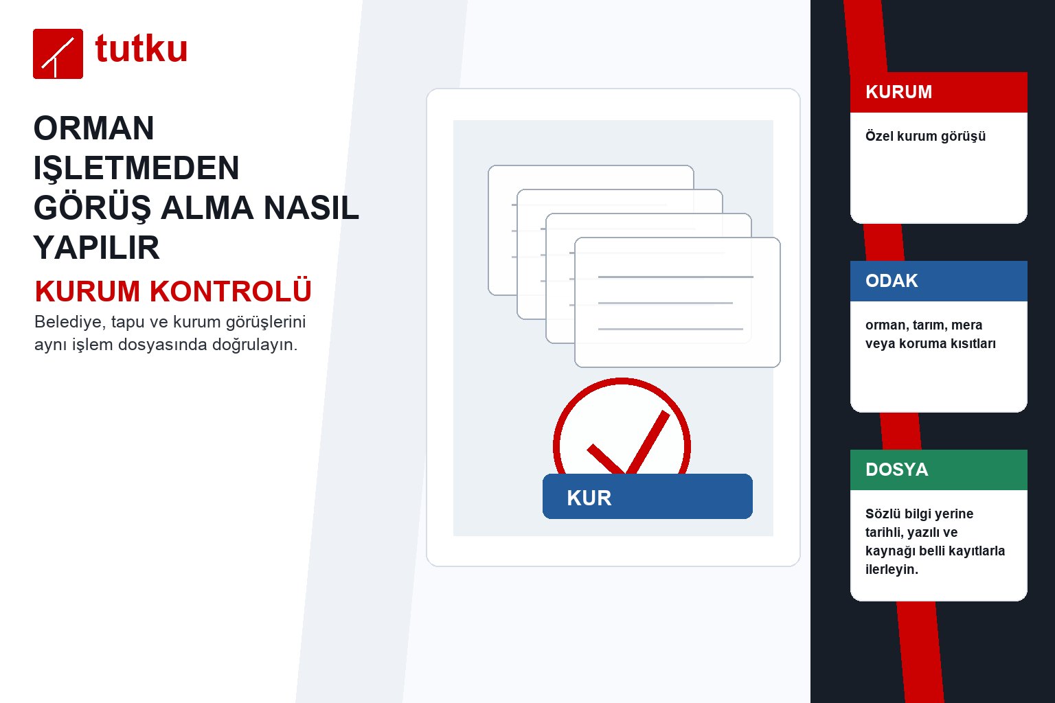 Orman işletmeden görüş alma nasıl yapılır?
