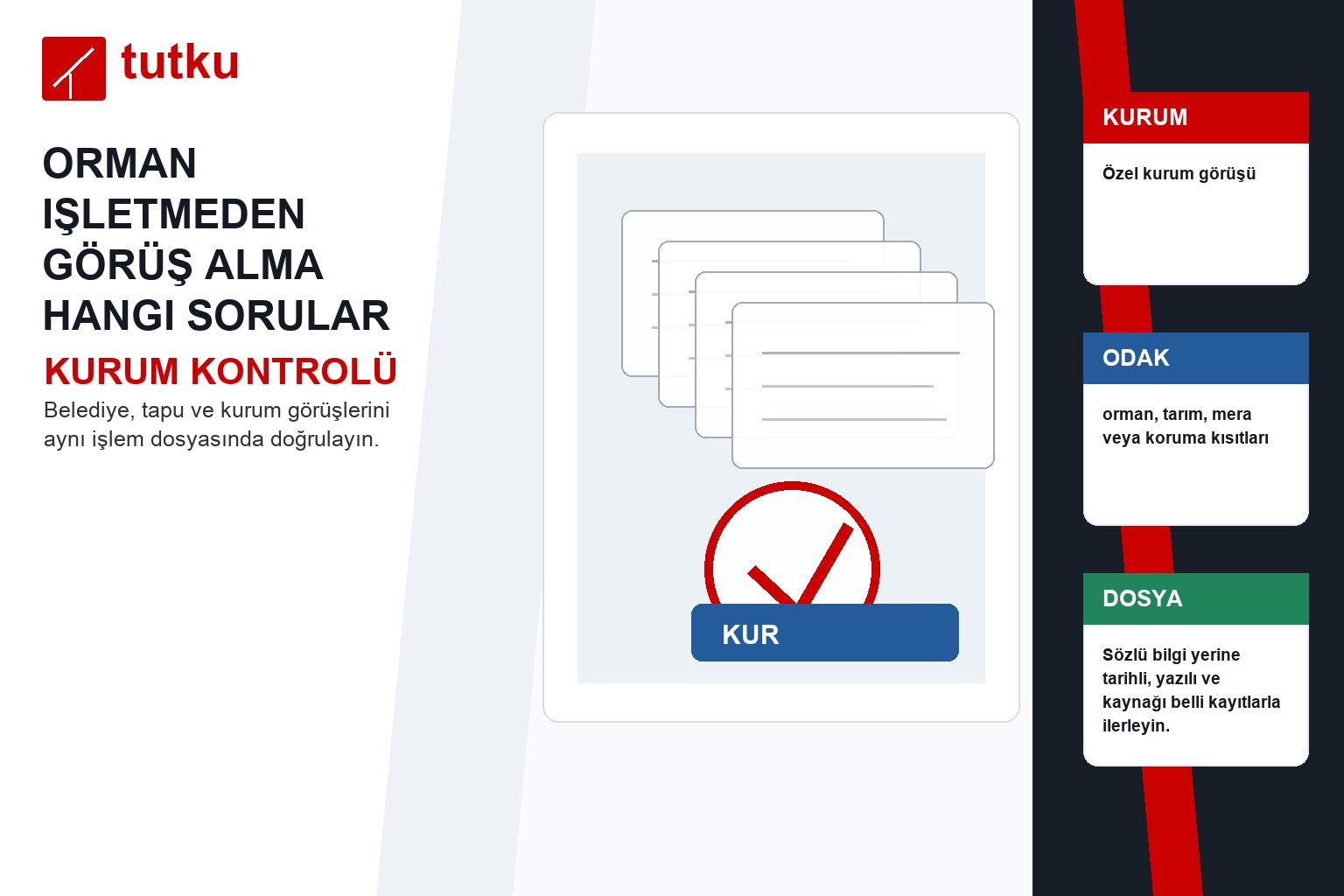 Orman işletmeden görüş alma hangi sorular sorulmalı?