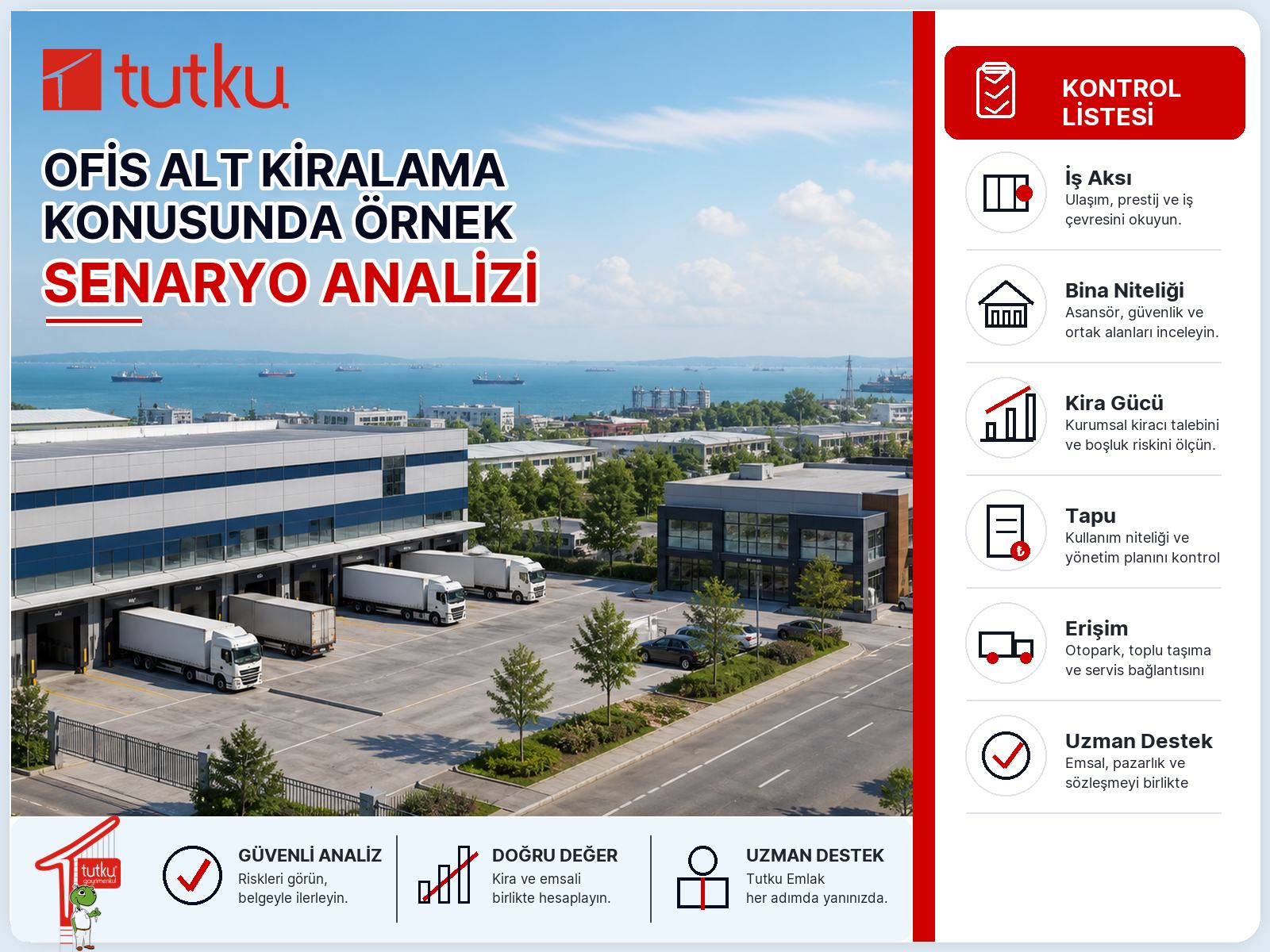 Ofis alt kiralama konusunda örnek senaryo analizi