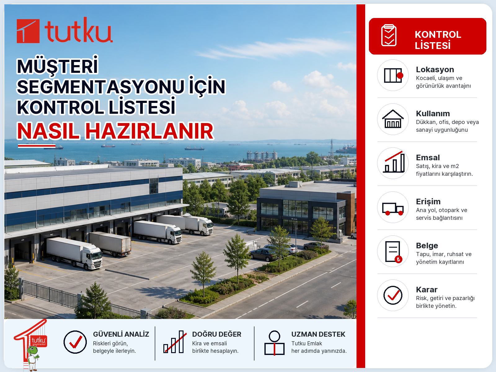 Müşteri segmentasyonu için kontrol listesi nasıl hazırlanır?