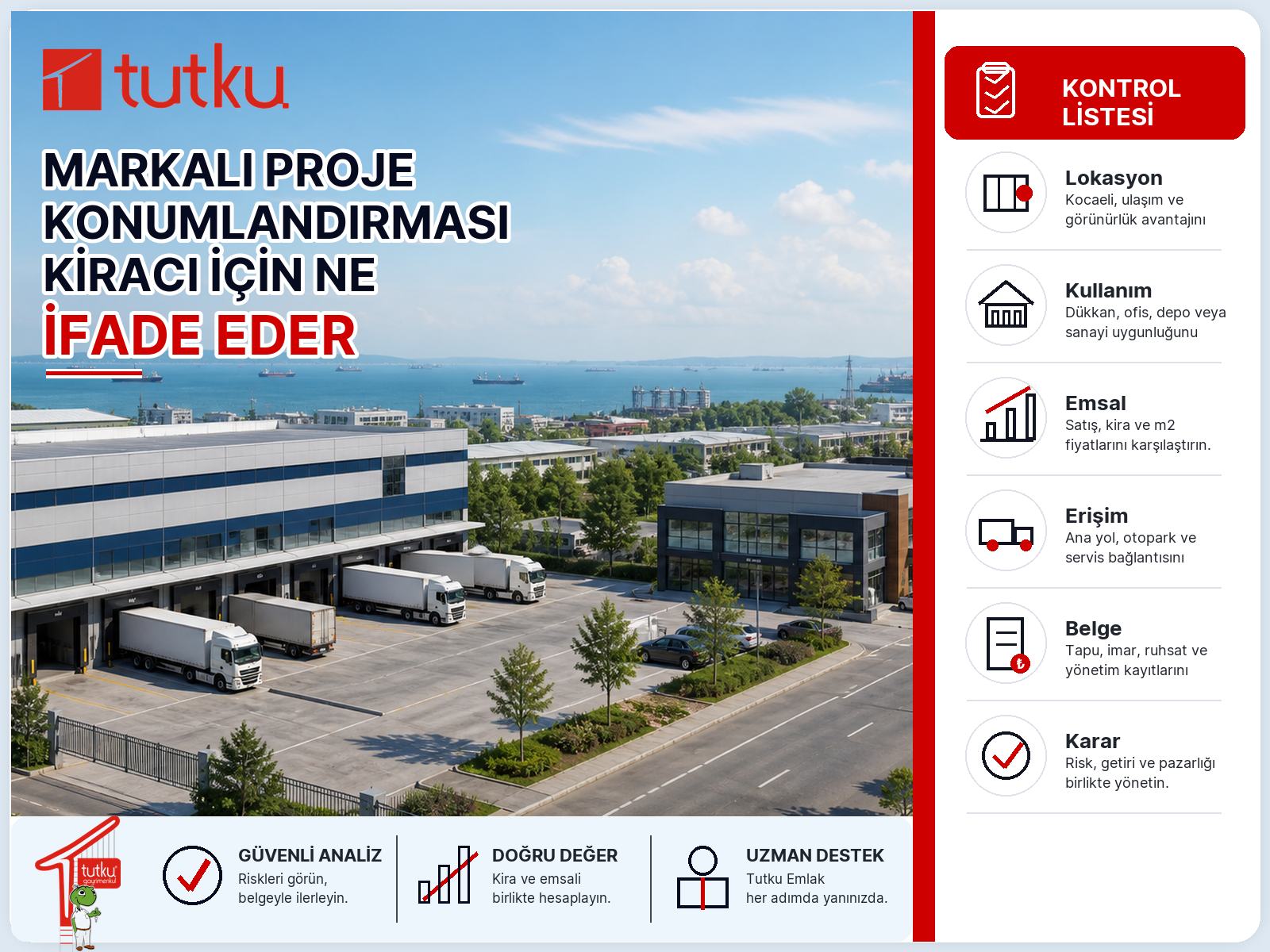 Markalı proje konumlandırması kiracı için ne ifade eder?