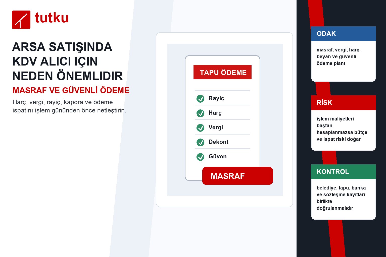 Arsa satışında kdv alıcı için neden önemlidir?