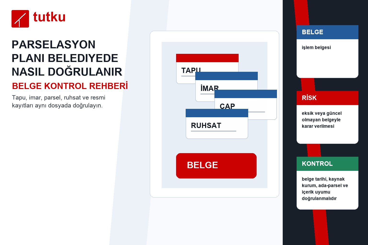 Parselasyon planı belediyede nasıl doğrulanır?