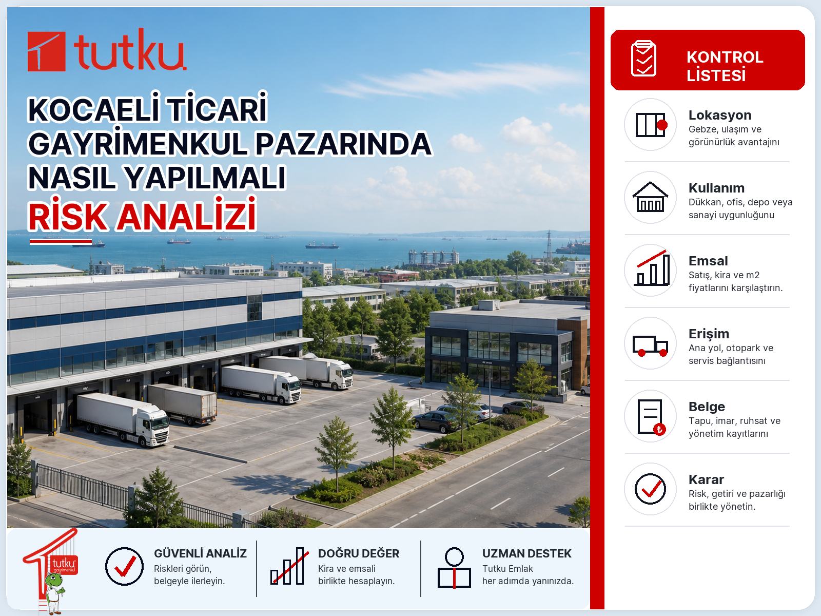 Kocaeli ticari gayrimenkul pazarında risk analizi nasıl yapılmalı?