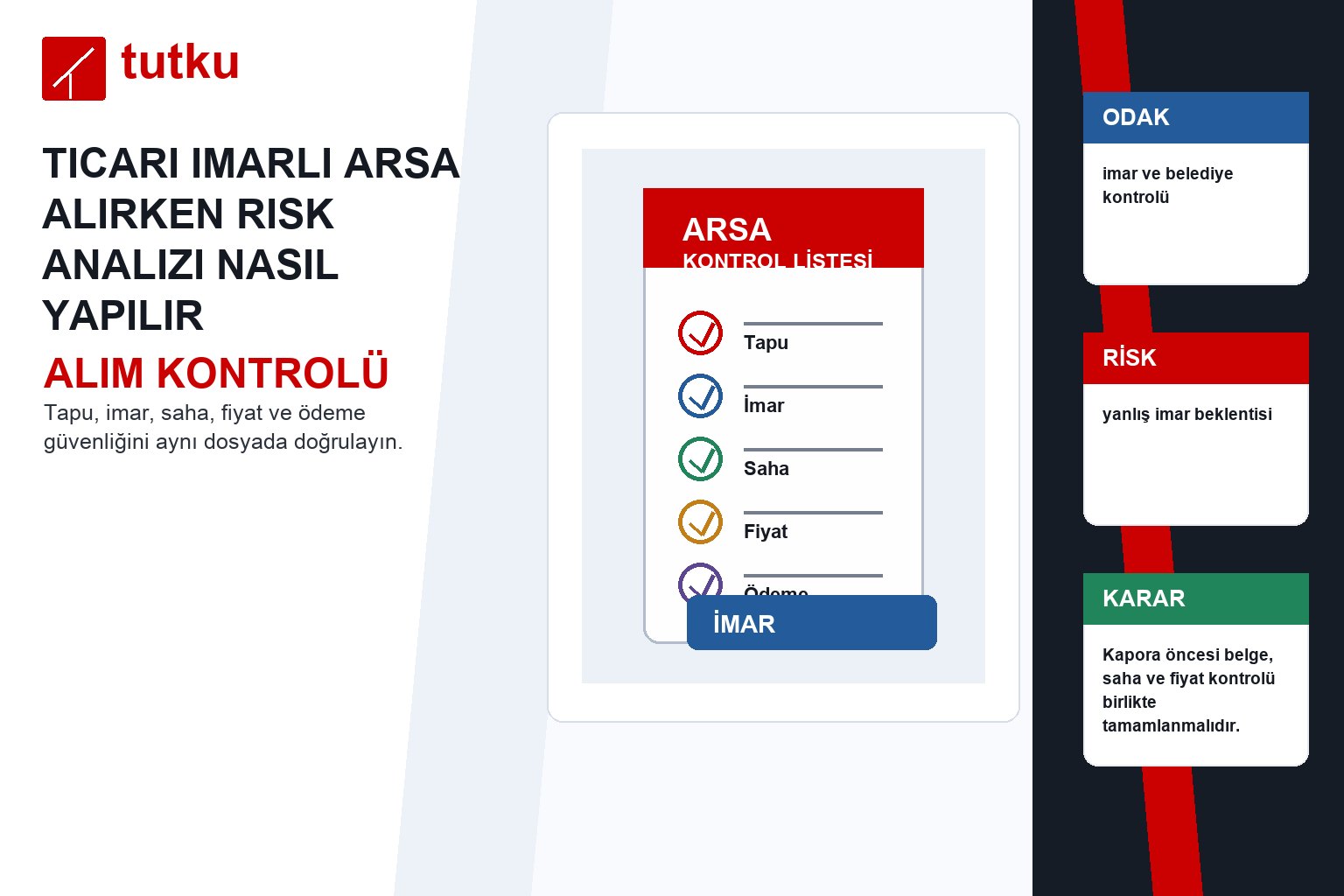 Ticari imarlı arsa alırken risk analizi nasıl yapılır?