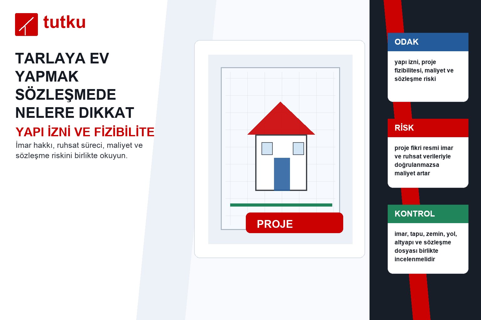 Tarlaya ev yapmak sözleşmede nelere dikkat edilmeli?