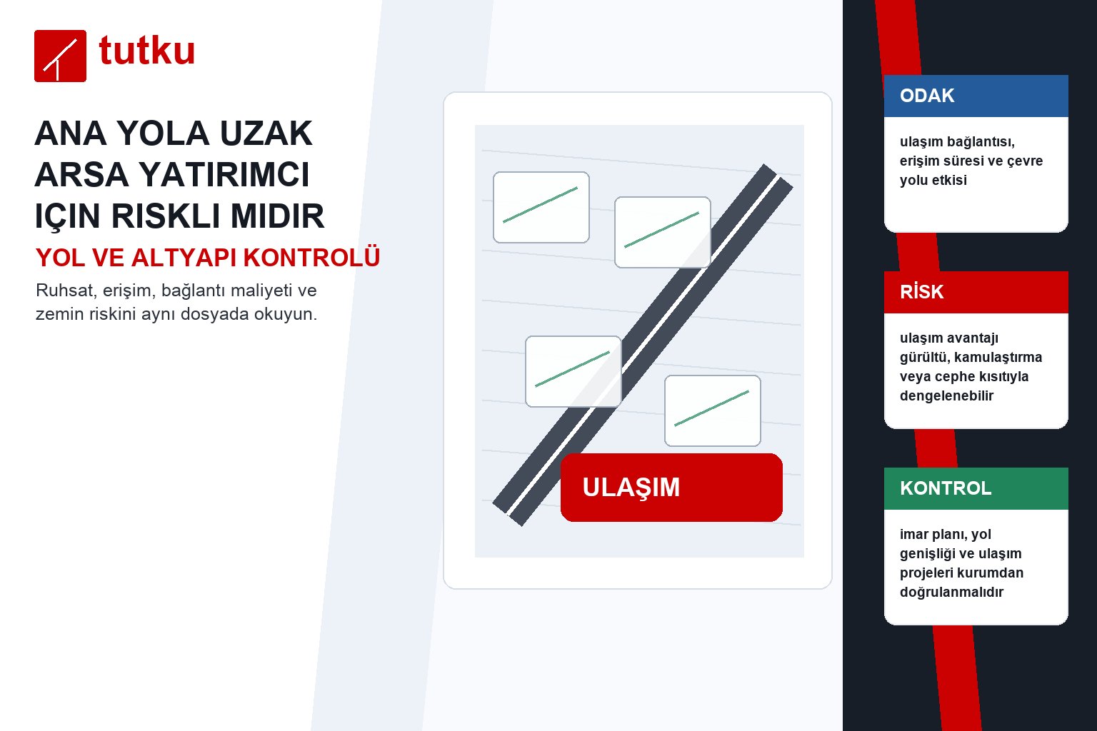 Ana yola uzak arsa yatırımcı için riskli midir?