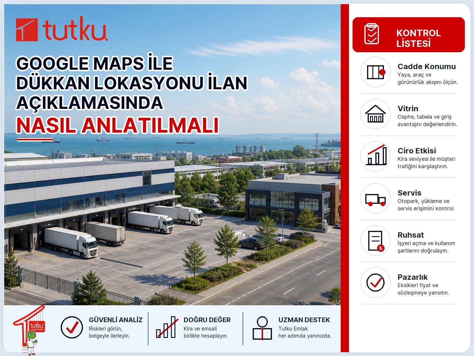 Google Maps ile dükkan lokasyonu ilan açıklamasında nasıl anlatılmalı?