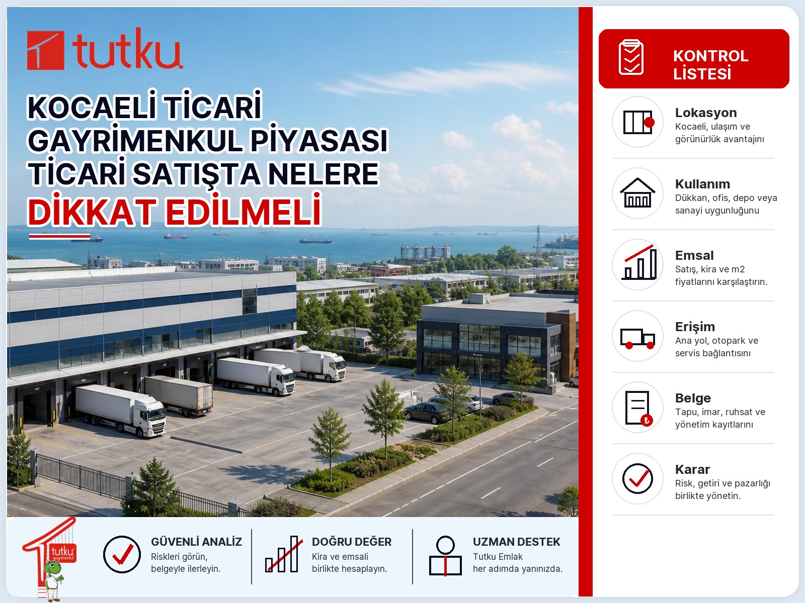 Kocaeli ticari gayrimenkul piyasası ticari satışta nelere dikkat edilmeli?