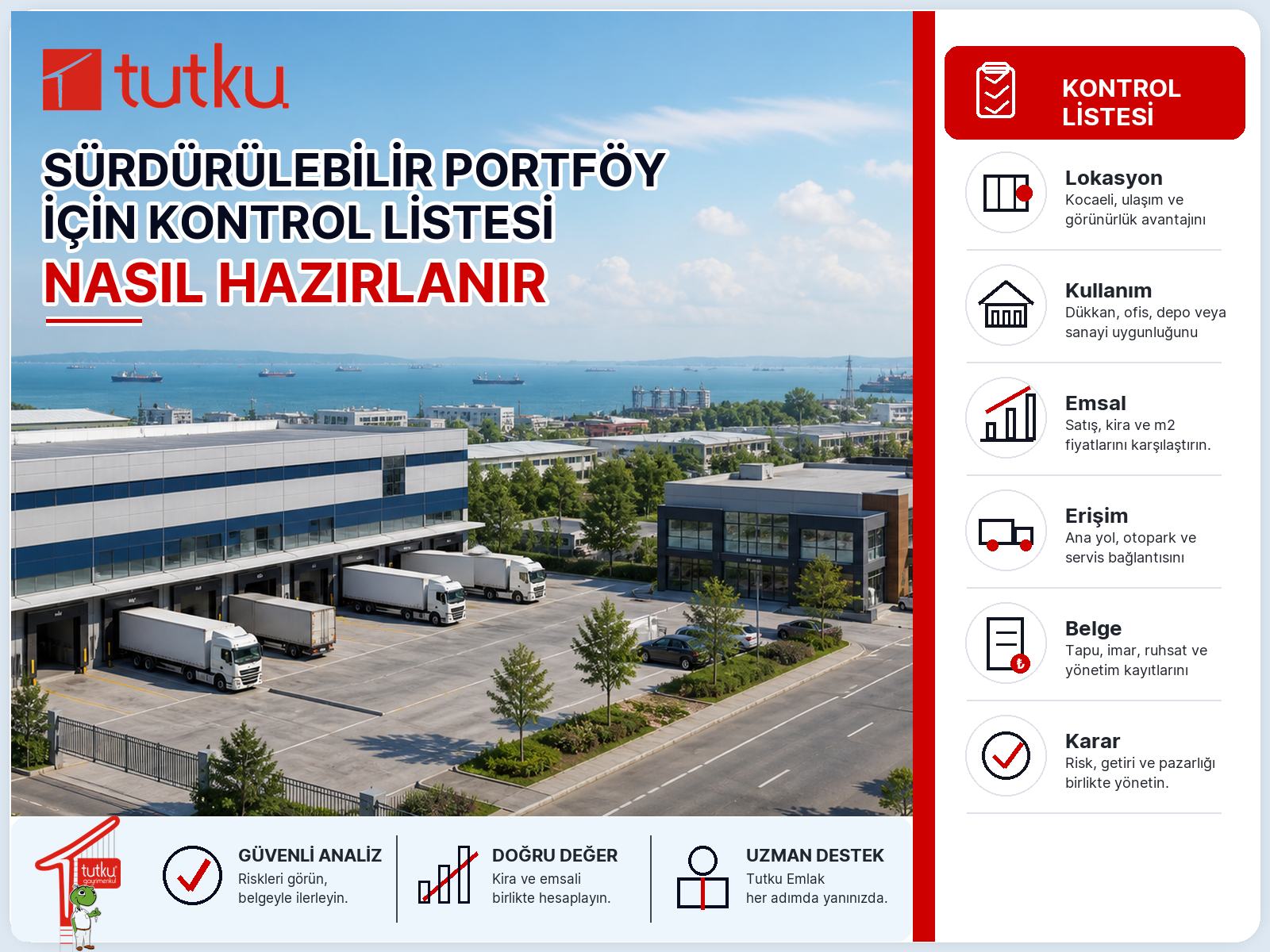 Sürdürülebilir portföy için kontrol listesi nasıl hazırlanır?