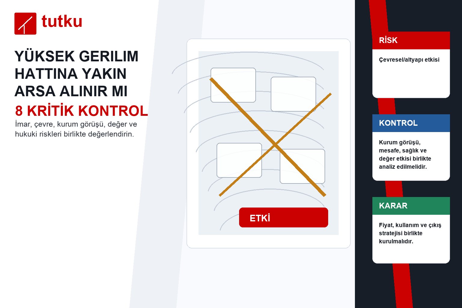 Yüksek gerilim hattına yakın arsa alınır mı?