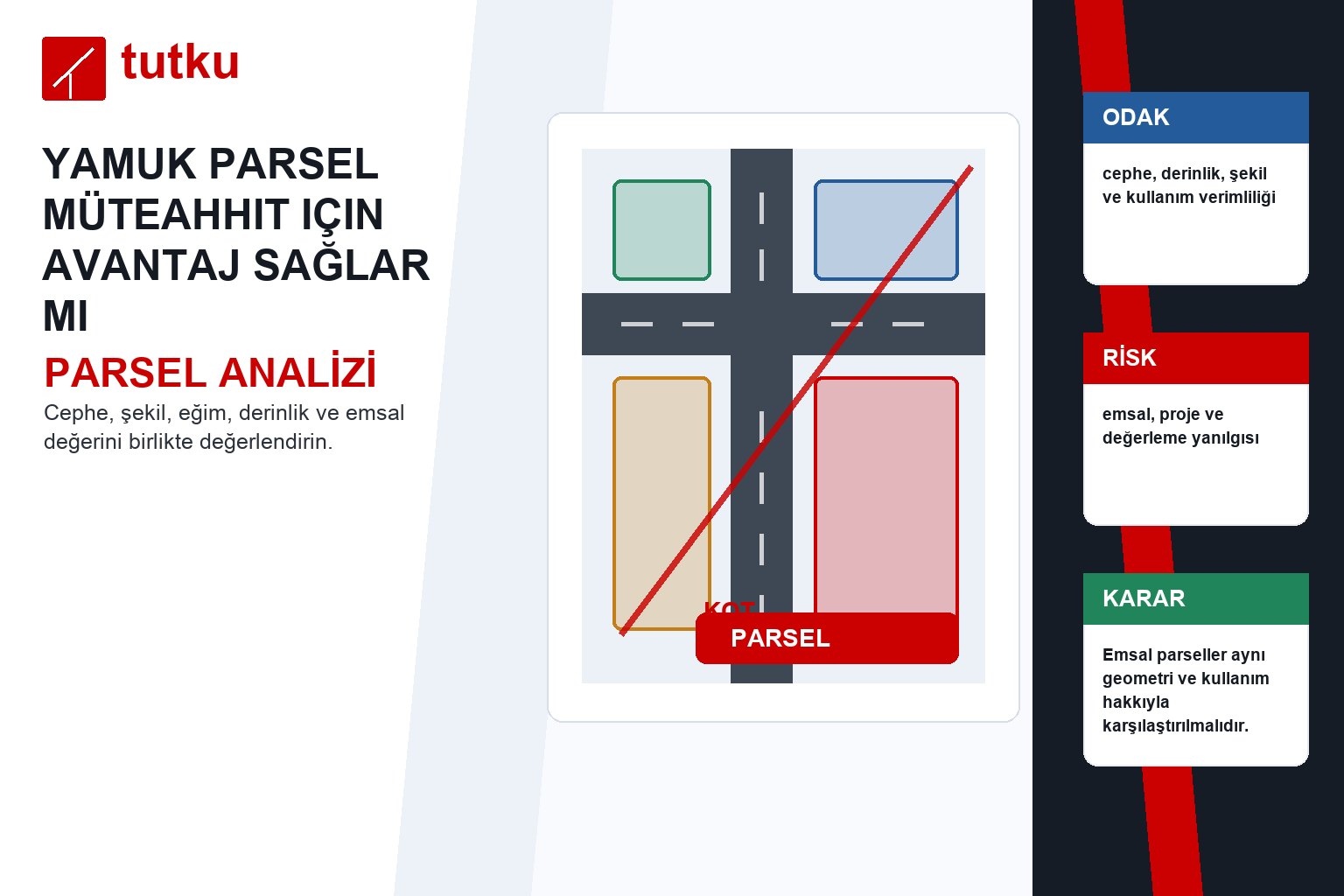 Yamuk parsel müteahhit için avantaj sağlar mı?