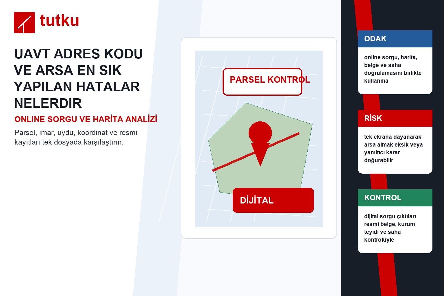 UAVT adres kodu ve arsa en sık yapılan hatalar nelerdir?