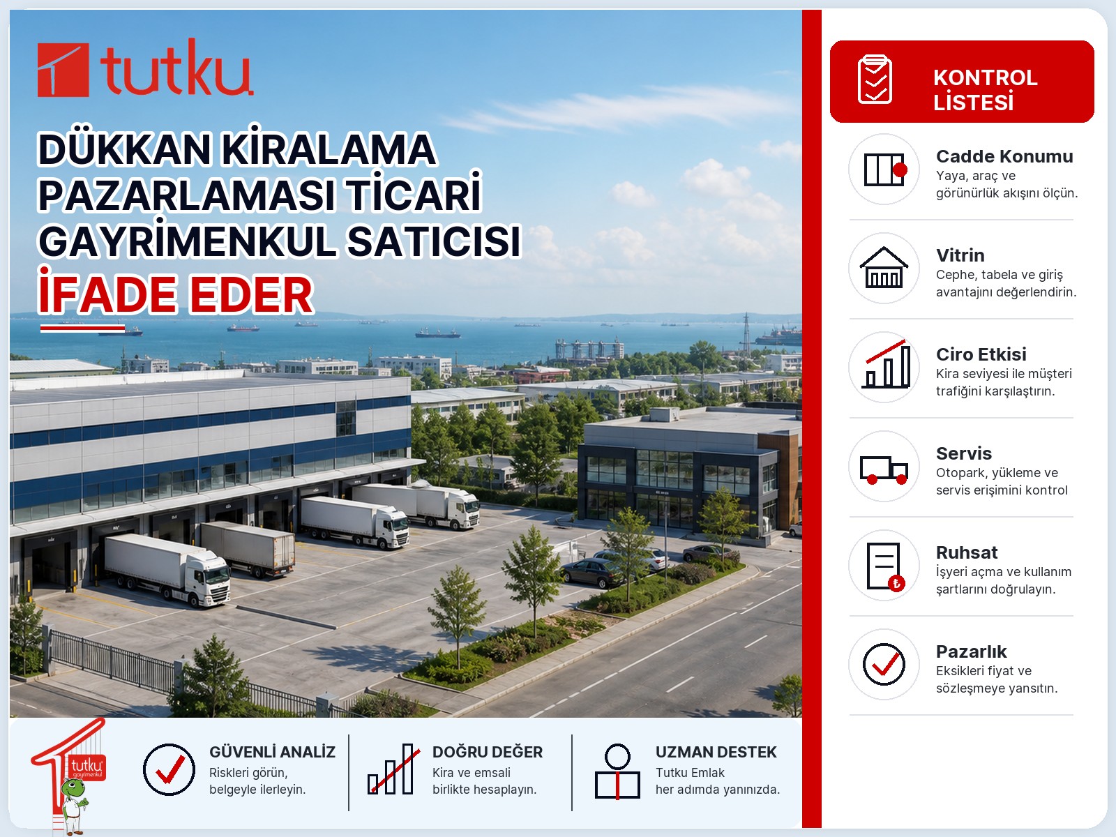 Dükkan kiralama pazarlaması ticari gayrimenkul satıcısı için ne ifade eder?