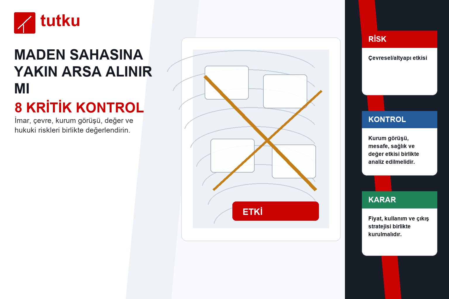 Maden sahasına yakın arsa alınır mı?
