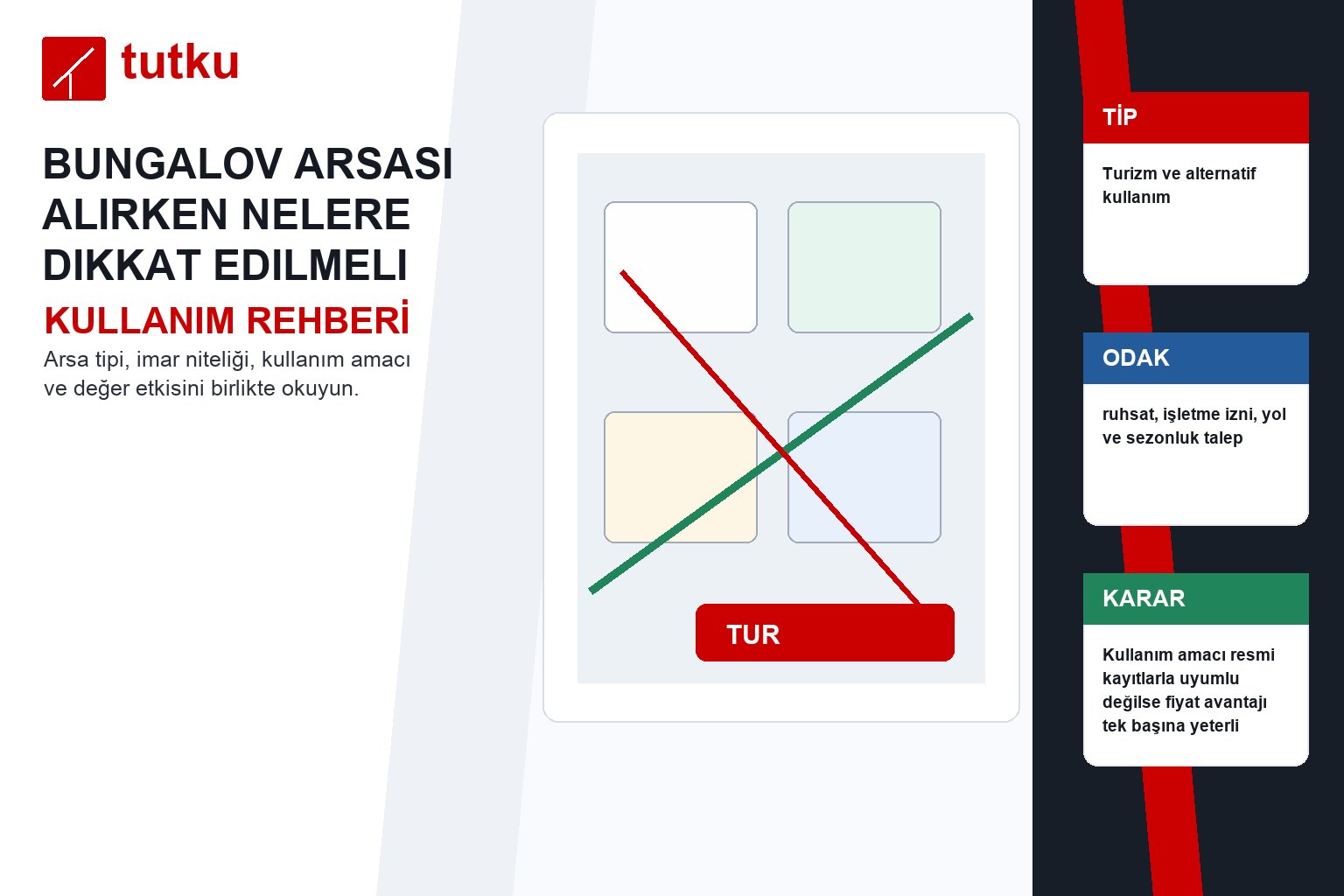 Bungalov arsası alırken nelere dikkat edilmeli?