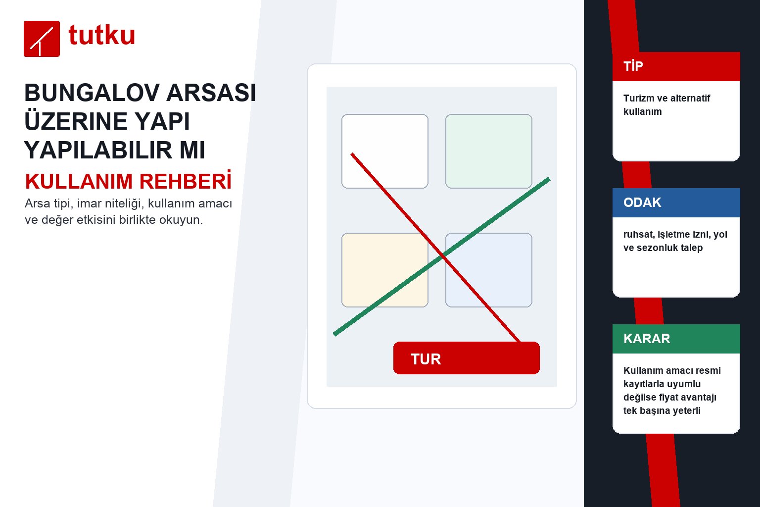 Bungalov arsası üzerine yapı yapılabilir mi?