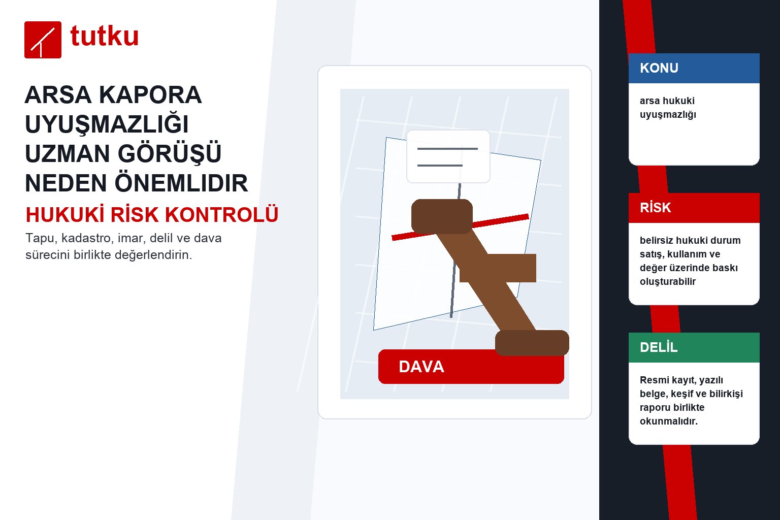 Arsa kapora uyuşmazlığı uzman görüşü neden önemlidir?