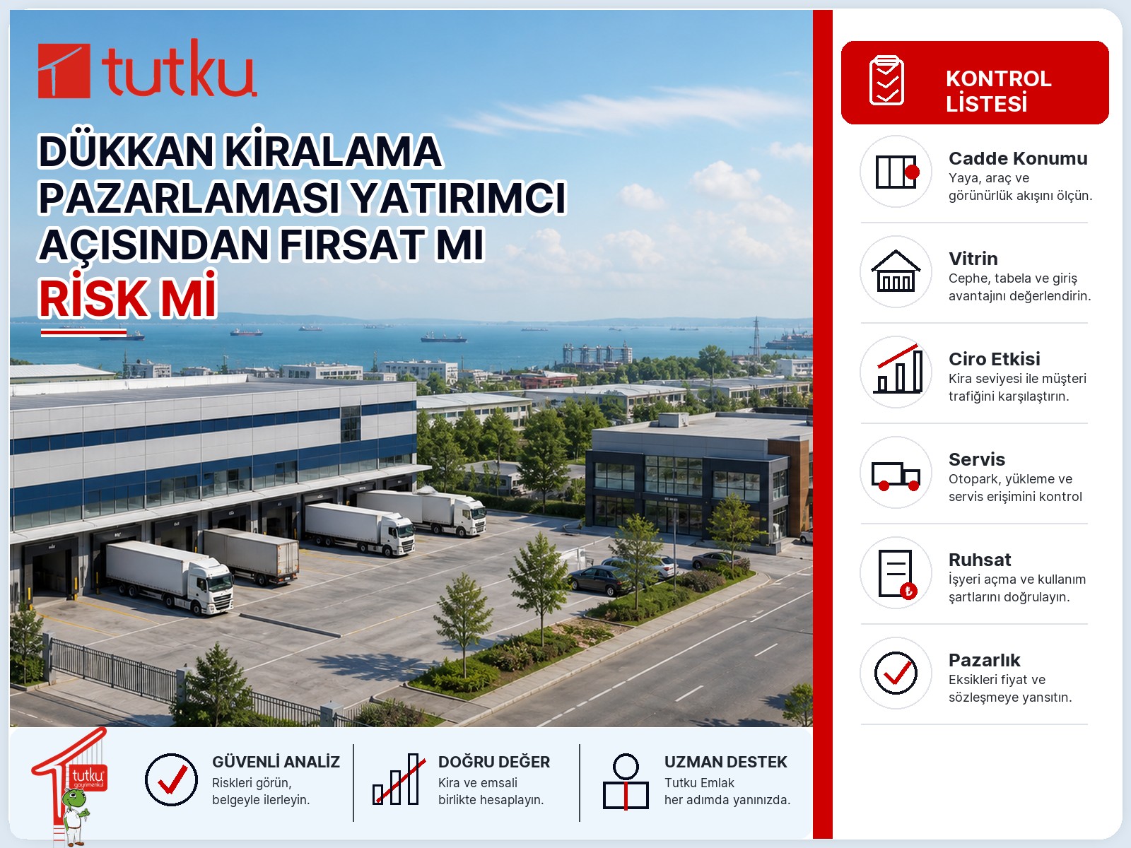 Dükkan kiralama pazarlaması yatırımcı açısından fırsat mı risk mi?