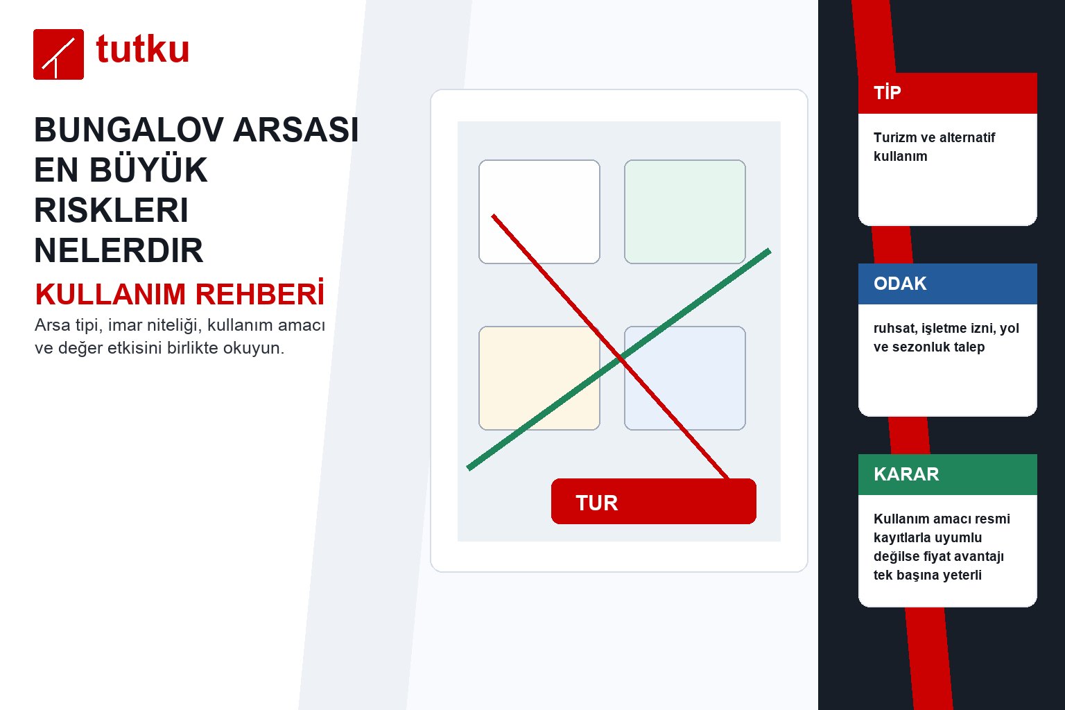 Bungalov arsası en büyük riskleri nelerdir?