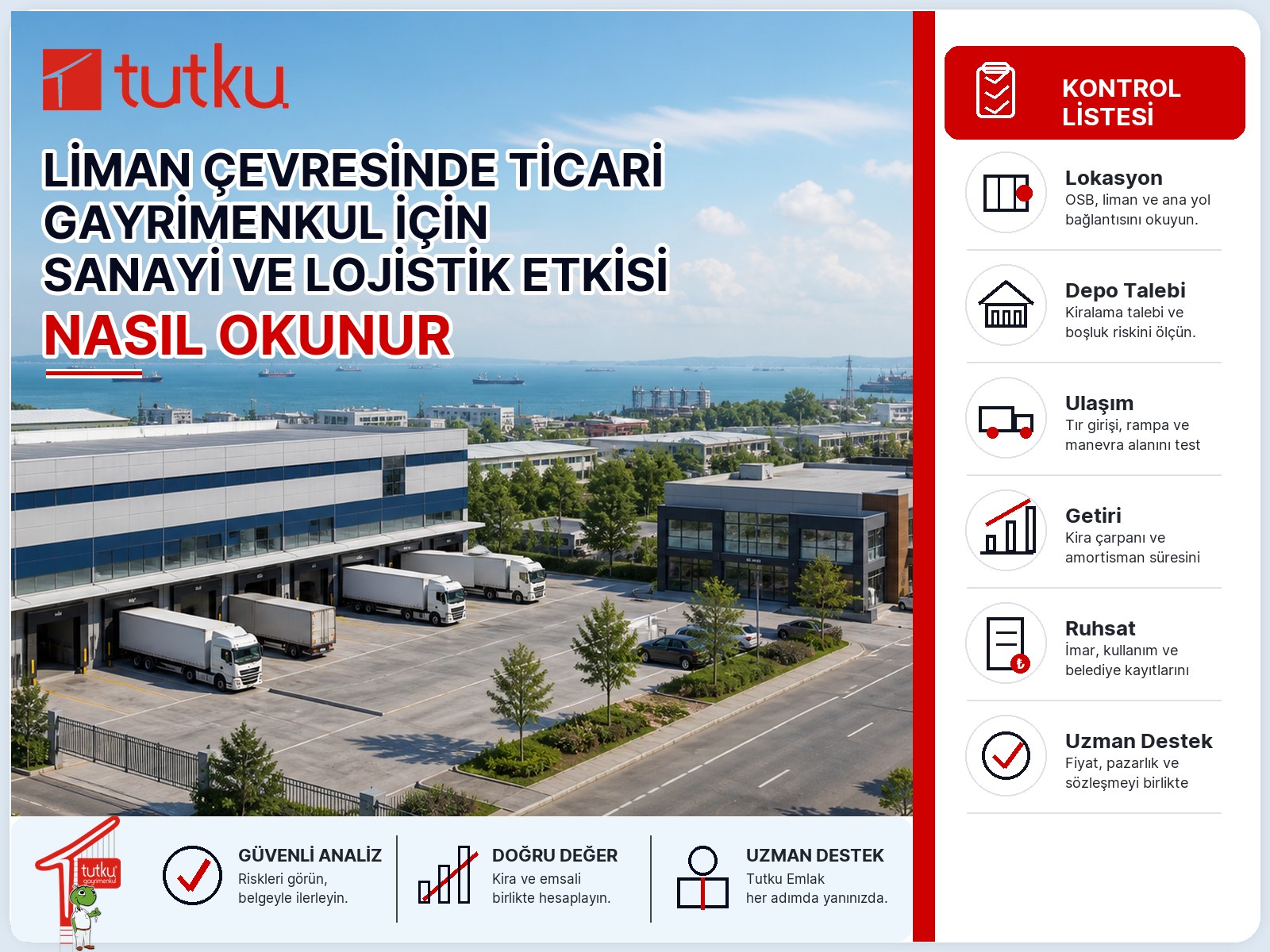 Liman çevresinde ticari gayrimenkul için sanayi ve lojistik etkisi nasıl okunur?