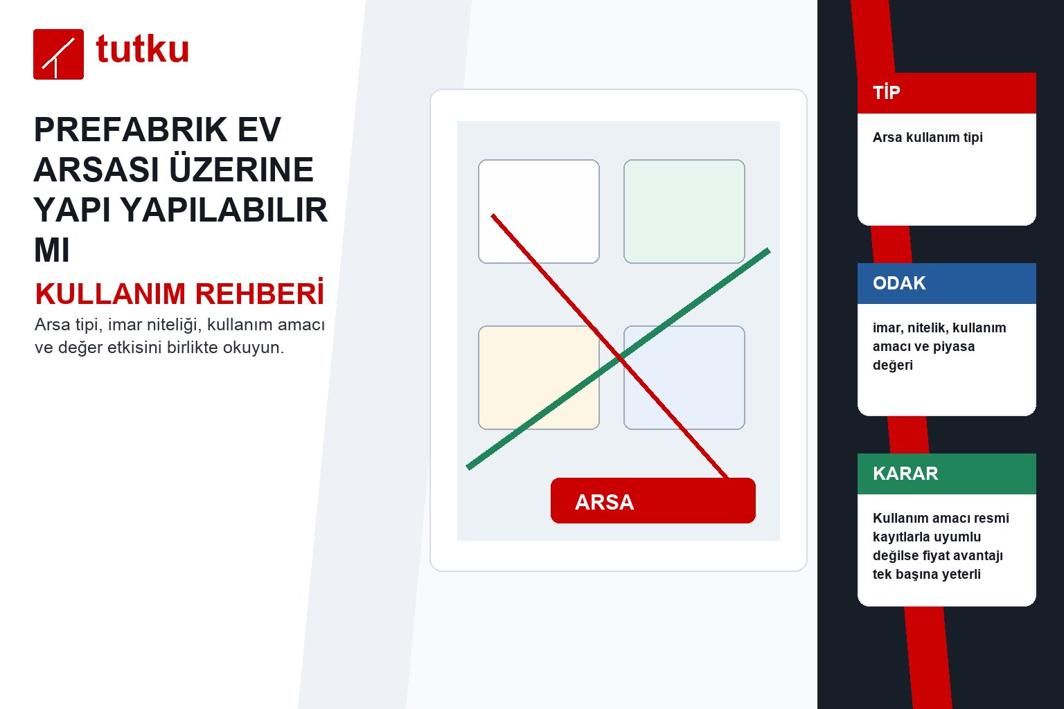 Prefabrik ev arsası üzerine yapı yapılabilir mi?
